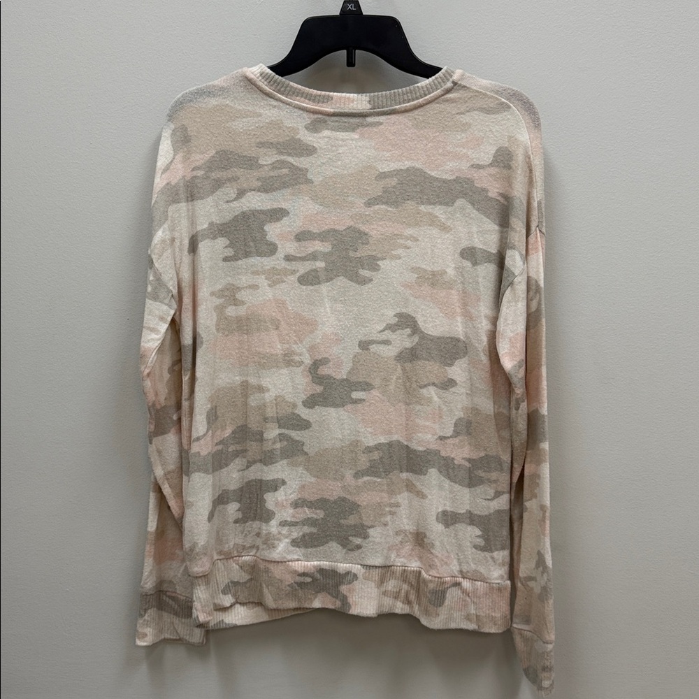 Bixby Nomad Camo Scoop Neck Lightweight Sweater Sz XL! - Picture 5 of 6